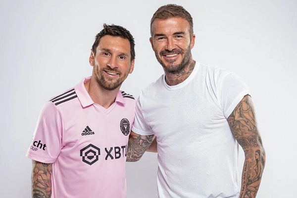 David Beckham: chụp ảnh cùng Messi