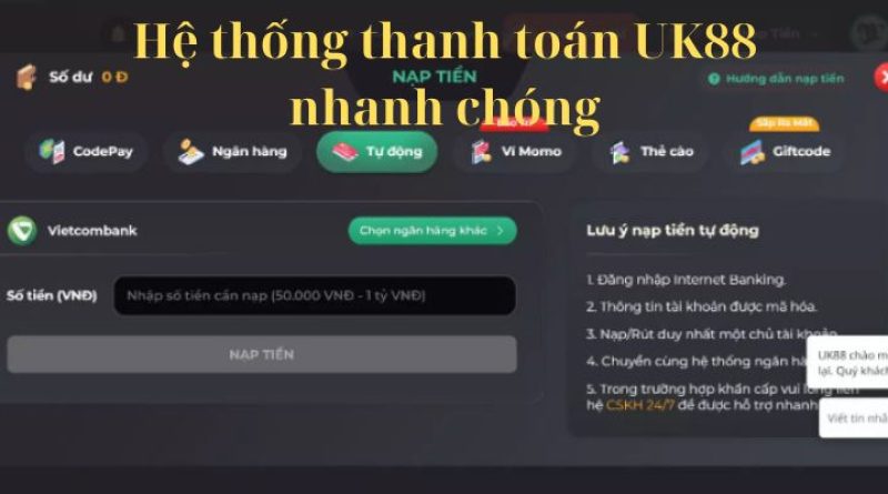 Giới thiệu UK88 – Nhà Cái Casino, Thể Thao Đẳng Cấp Châu Âu