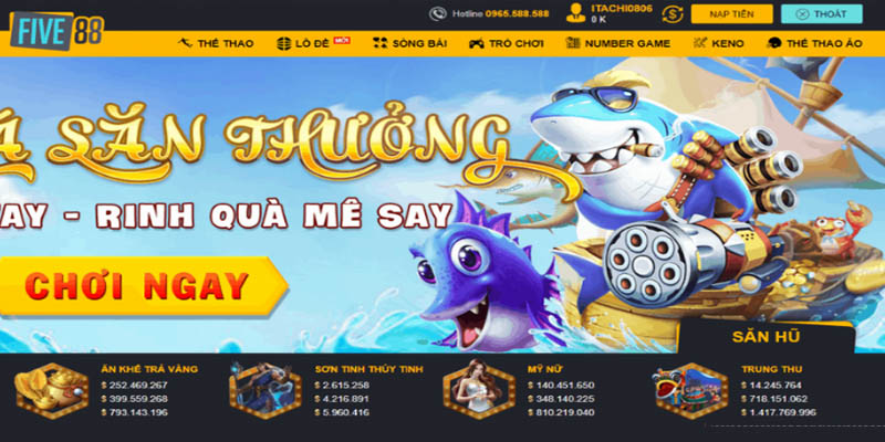 Hướng dẫn cách tải game bắn cá Five88 về máy dễ dàng