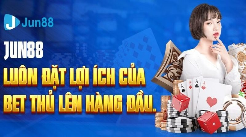 Nhà cái Jun88 lọt top 5 sân chơi đẳng cấp nhất năm 2024