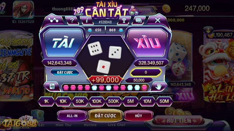 789 Club là cổng game tài xỉu đáng chơi nhất năm 2024