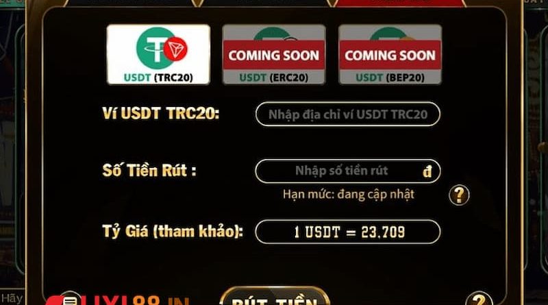 Hướng cách chi tiết cách rút tiền Lixi88 cho newbie