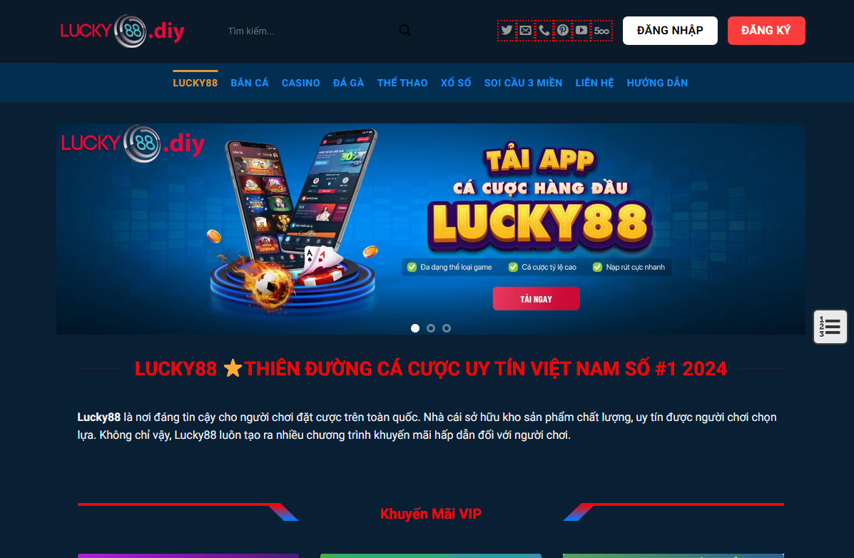 Những đặc điểm nổi bật tại Lucky88