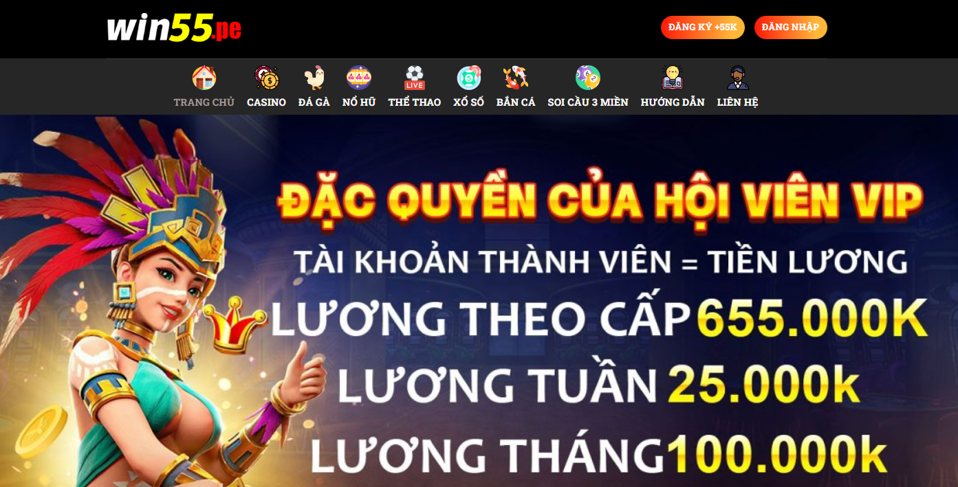 Tổng quan thông tin về nhà cái Win55